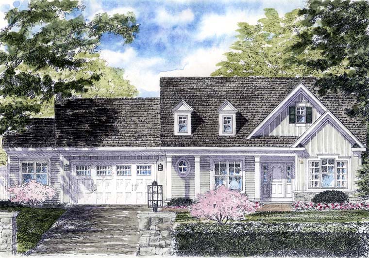 House Plan 94185 - Ranch Style With 1880 Sq Ft, 3 Bed, 2 Bath