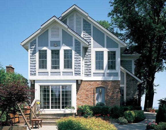 Contemporary House Plan 95014 with 4 Beds, 3 Baths Elevation