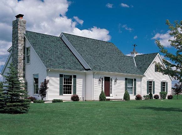 Ranch House Plan 95123 with 3 Beds, 3 Baths, 2 Car Garage Elevation