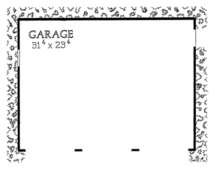 3 Car Garage Plan 95294 First Level Plan