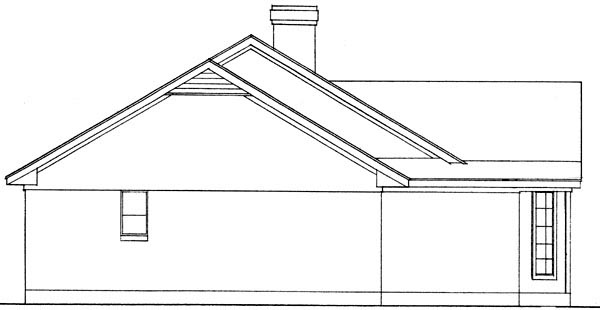 Country, Farmhouse, Victorian Plan with 1659 Sq. Ft., 3 Bedrooms, 2 Bathrooms Picture 4