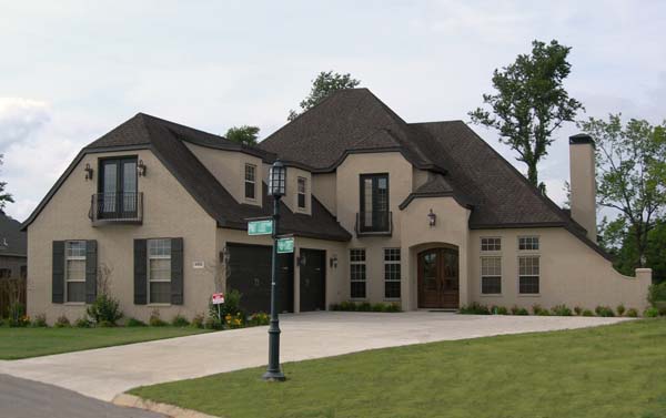 French Country Plan with 3570 Sq. Ft., 4 Bedrooms, 4 Bathrooms, 3 Car Garage Elevation