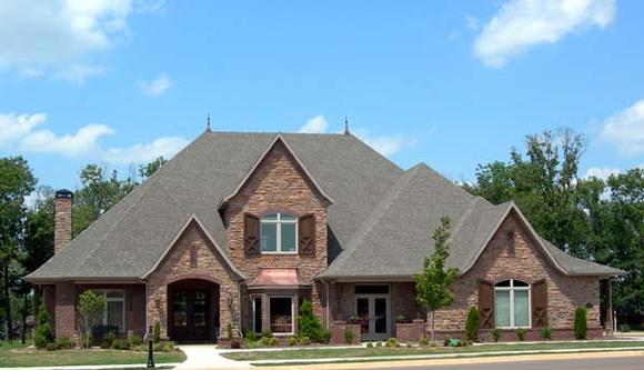French Country House Plan 96886 with 5 Beds, 6 Baths, 3 Car Garage Elevation