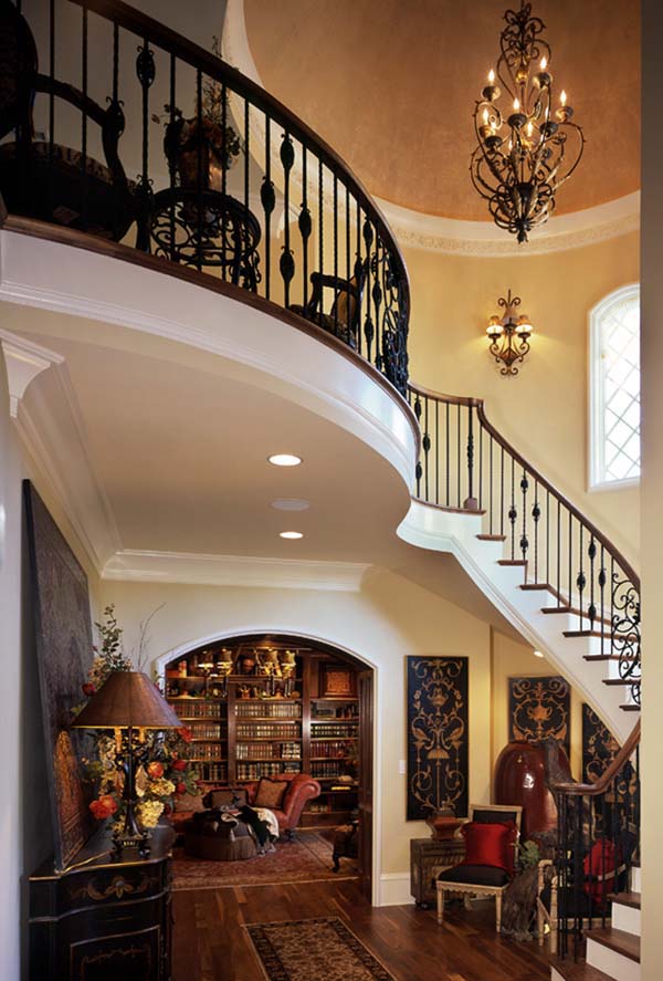 Country, European Plan with 8933 Sq. Ft., 7 Bedrooms, 8 Bathrooms, 3 Car Garage Picture 4