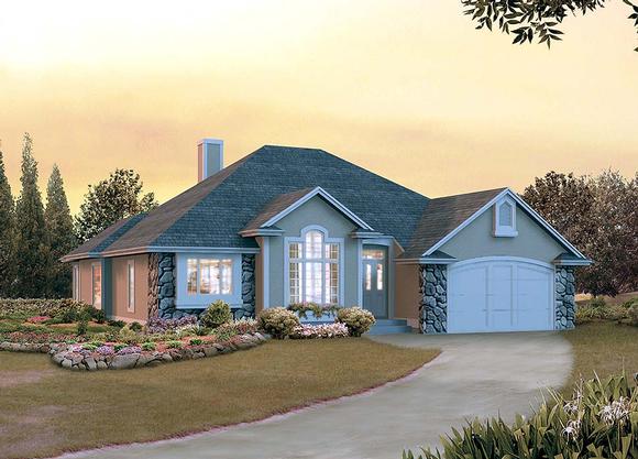 House Plan 97257 - Ranch Style with 1886 Sq Ft, 3 Bed, 2 Bath