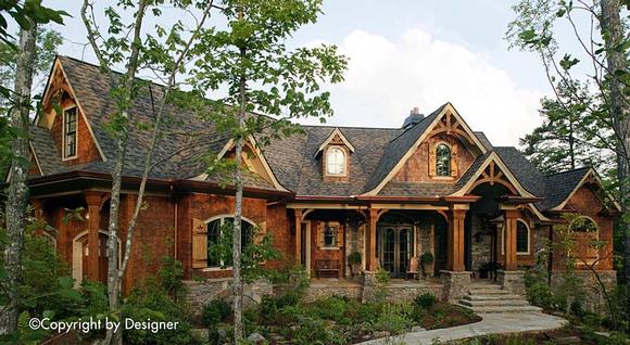 Cottage, Country, Craftsman, French Country, New American, Southern, Traditional House Plan 97603 with 3 Beds, 3 Baths, 2 Car Garage Elevation