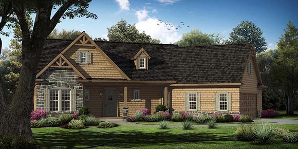 Cottage, Craftsman, Southern, Traditional House Plan 97631 with 3 Beds, 3 Baths, 2 Car Garage Elevation