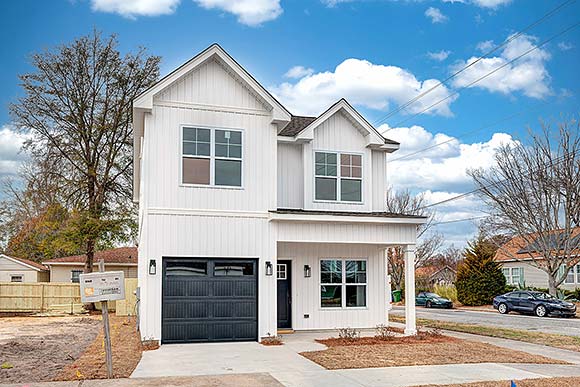 Traditional House Plan 97960 with 3 Beds, 3 Baths, 1 Car Garage Elevation