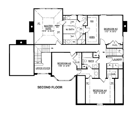 House Plan 98236 - Victorian Style with 2491 Sq Ft, 4 Bed, 2 Bath