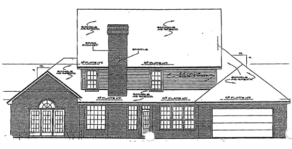 House Plan 98534 - Colonial Style with 2959 Sq Ft, 4 Bed, 3 Bath ...