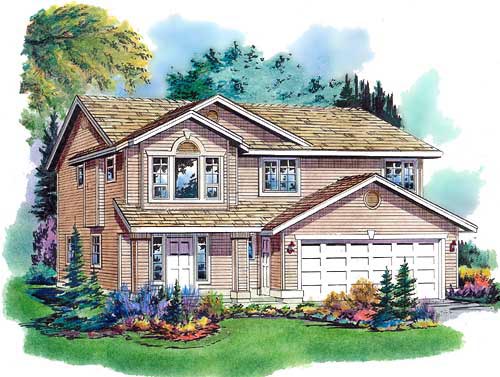 House Plan 98838 - Traditional Style With 1330 Sq Ft, 3 Bed, 2 Ba