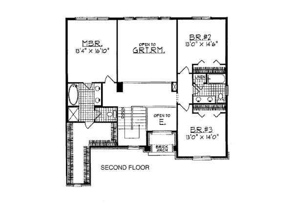 House Plan 99142 - European Style with 2592 Sq Ft, 3 Bed, 2 Bath ...