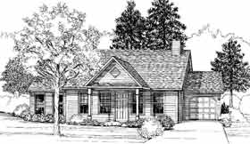 Plan Number 99504 - 1127 Square Feet